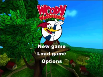 Woody Woodpecker screen shot title